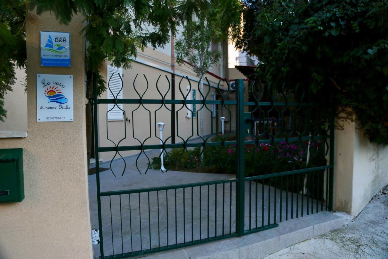 Bed and Breakfast La Casa Di Nonno Giulio Porto SantʼElpidio Exterior foto